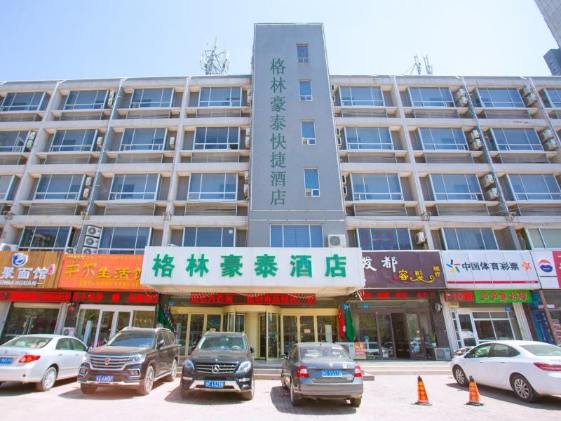Greentree Inn Shandong Weifang Wanda Plaza Yuhe Road Express Hotel Екстер'єр фото